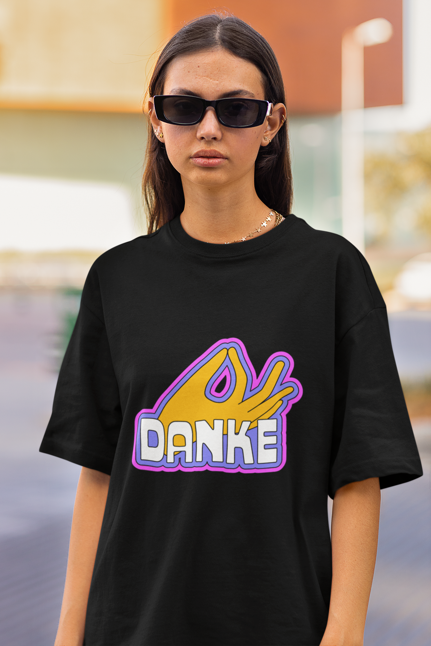 Danke | Dropped Sleeve Unisex Tee