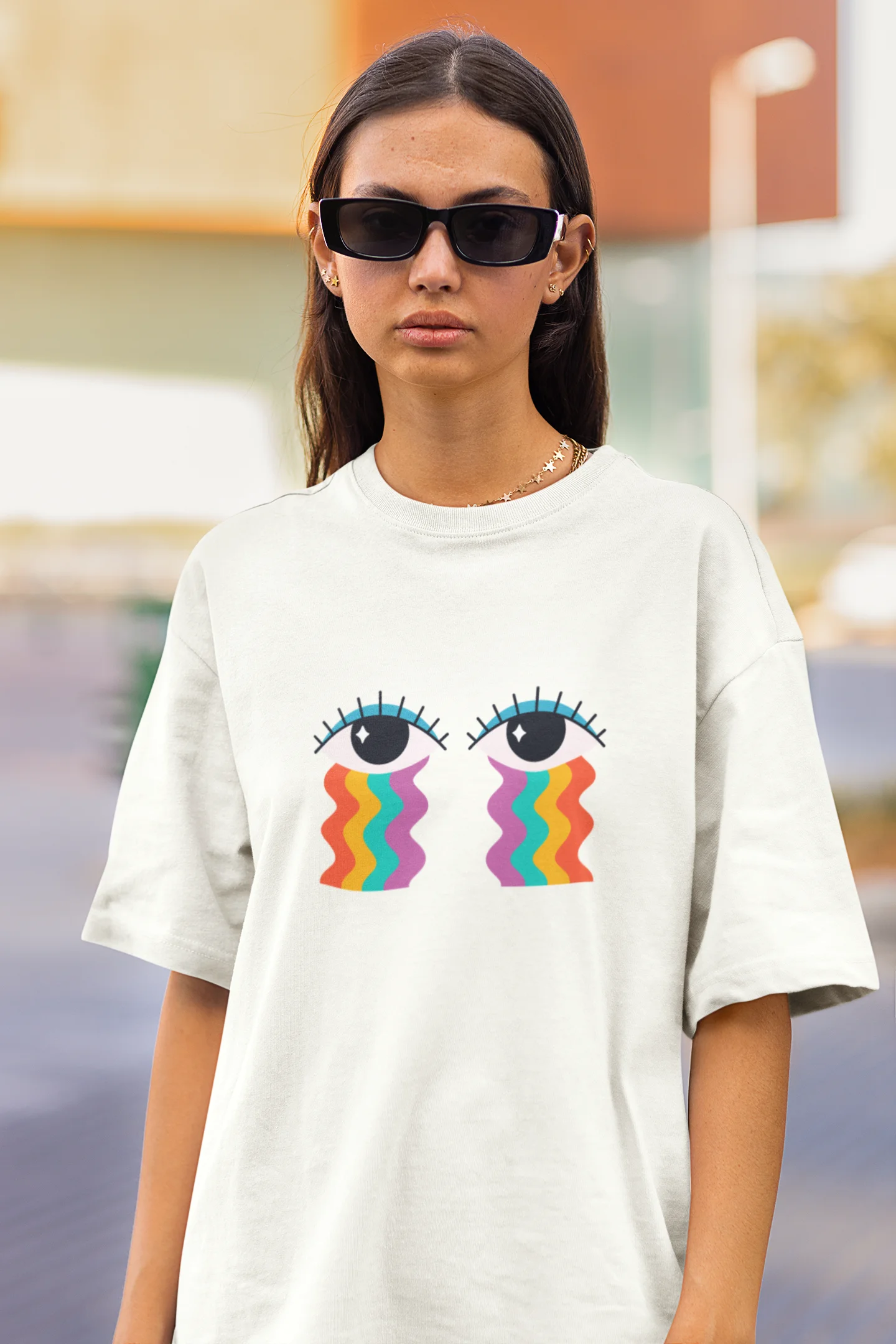 Let it go | Premium Oversized Half Sleeve Unisex T-Shirt