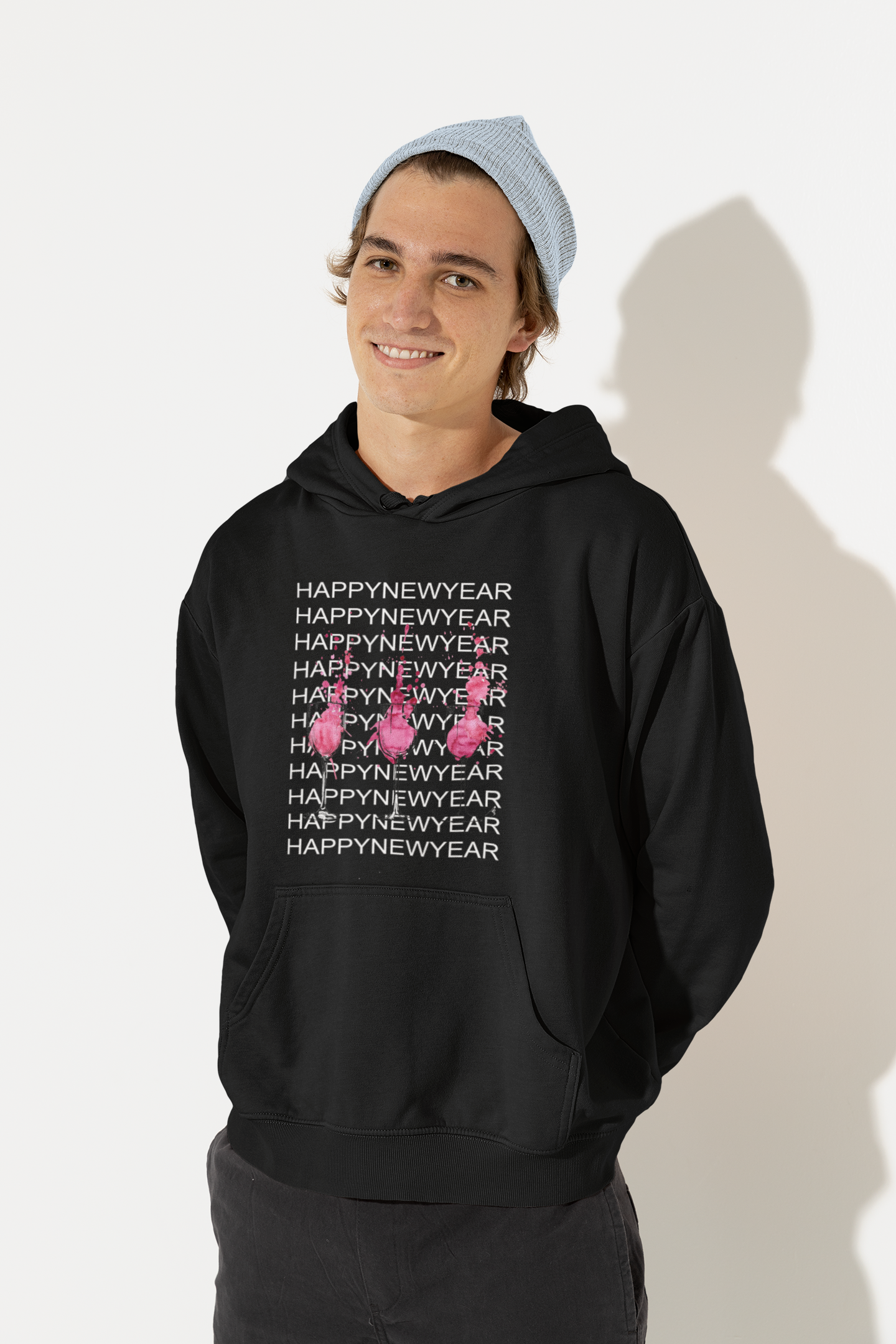 Happy New Year | Premium Unisex Winter Winter Hoodie