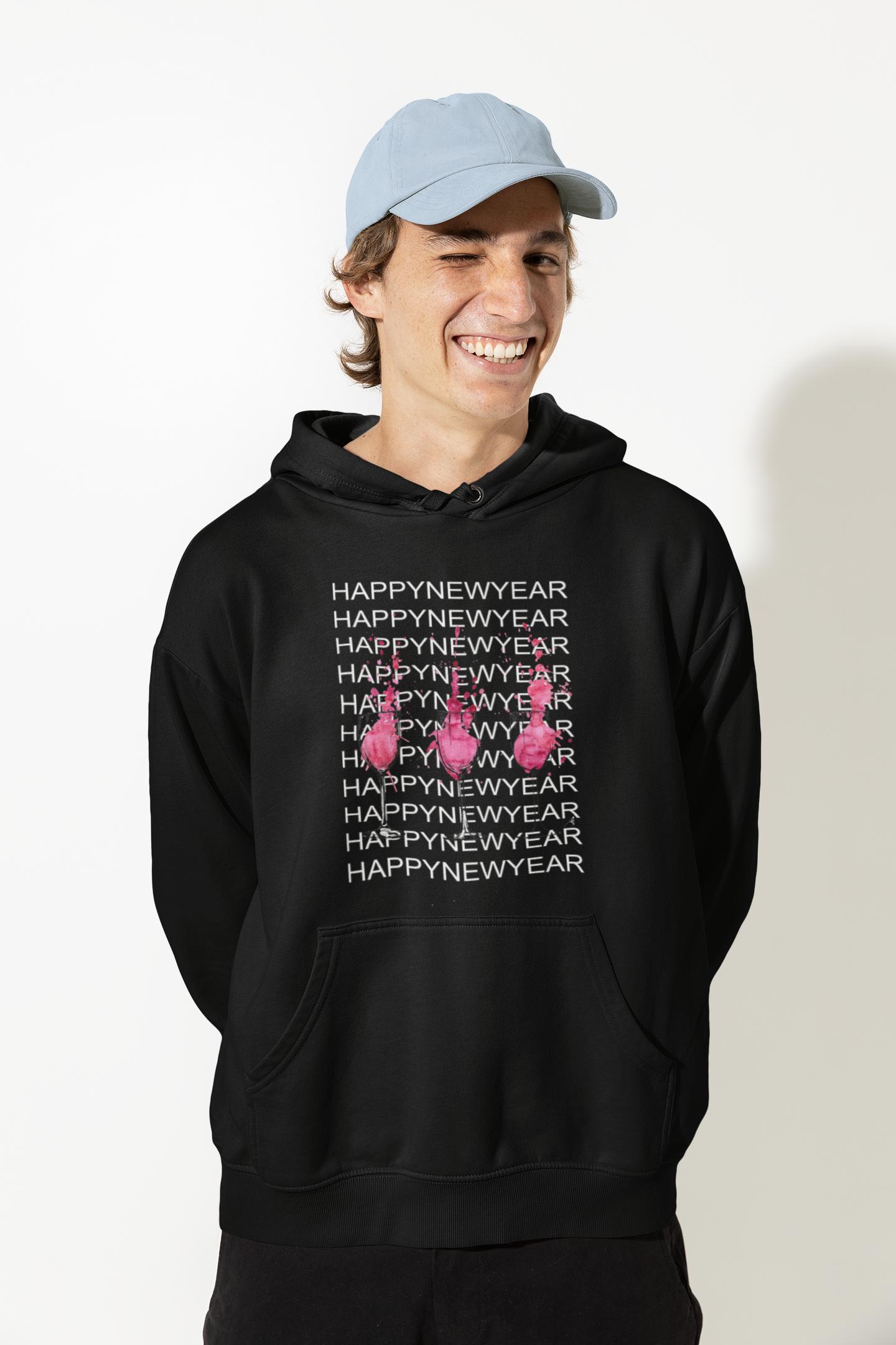 Happy New Year | Premium Unisex Winter Winter Hoodie