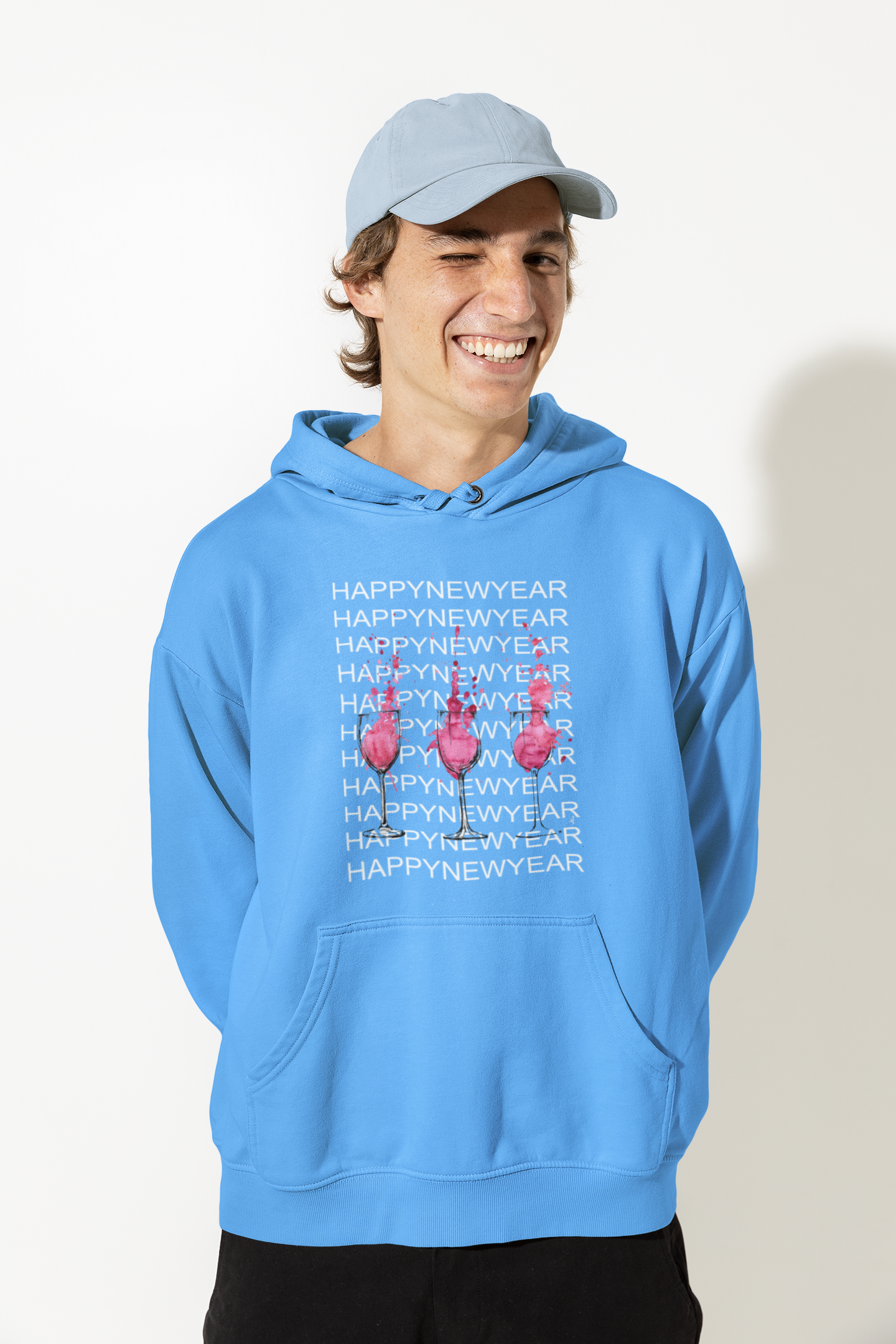 Happy New Year | Premium Unisex Winter Winter Hoodie