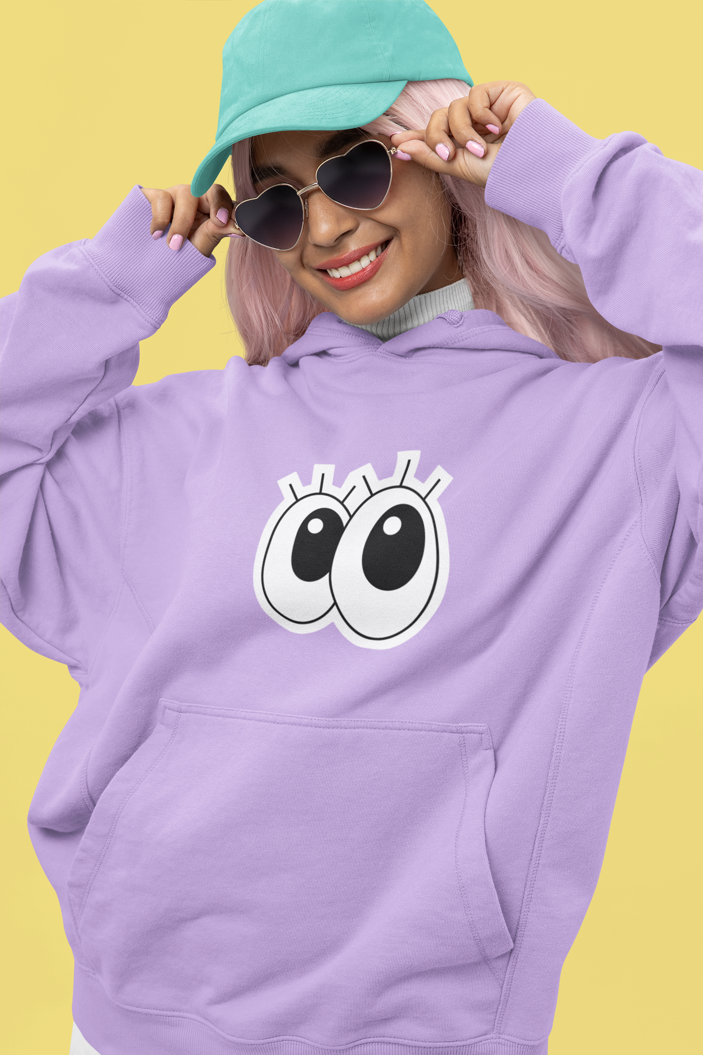 Moon Eyes | Premium Unisex Winter Hoodie