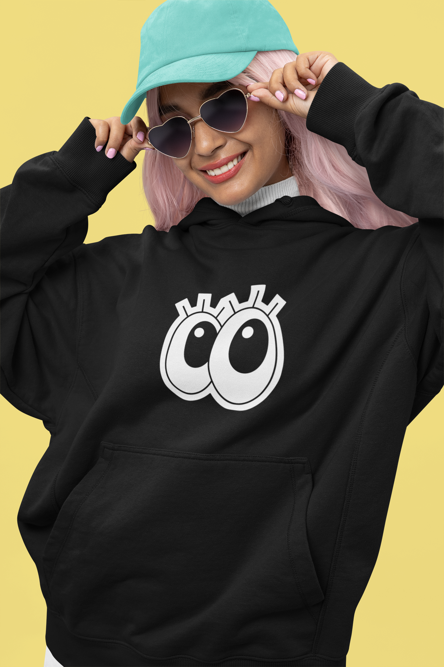 Moon Eyes | Premium Unisex Winter Hoodie