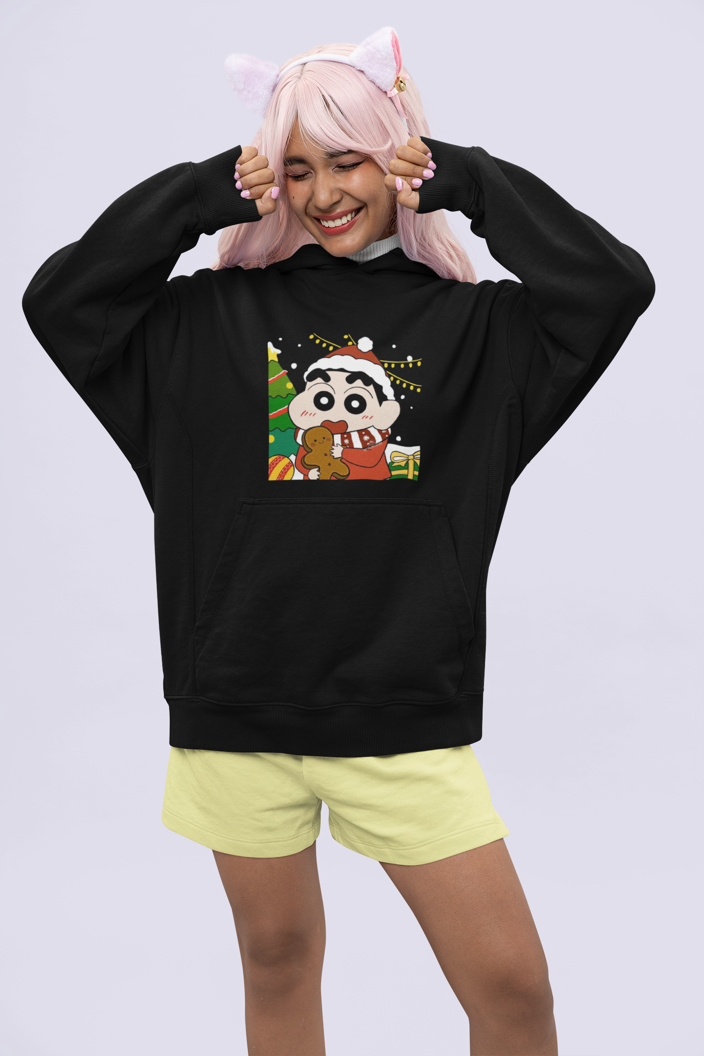 Shinchan Claus | Shinchan | Premium Unisex Winter Hoodie