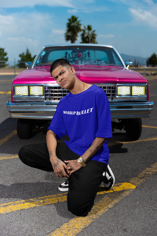Wassup Bullet | Super Cars | Dropped Sleeve Unisex Tee