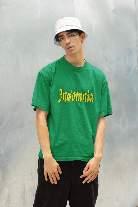 Insomnia | Brutalism | Dropped Sleeve Unisex Tee