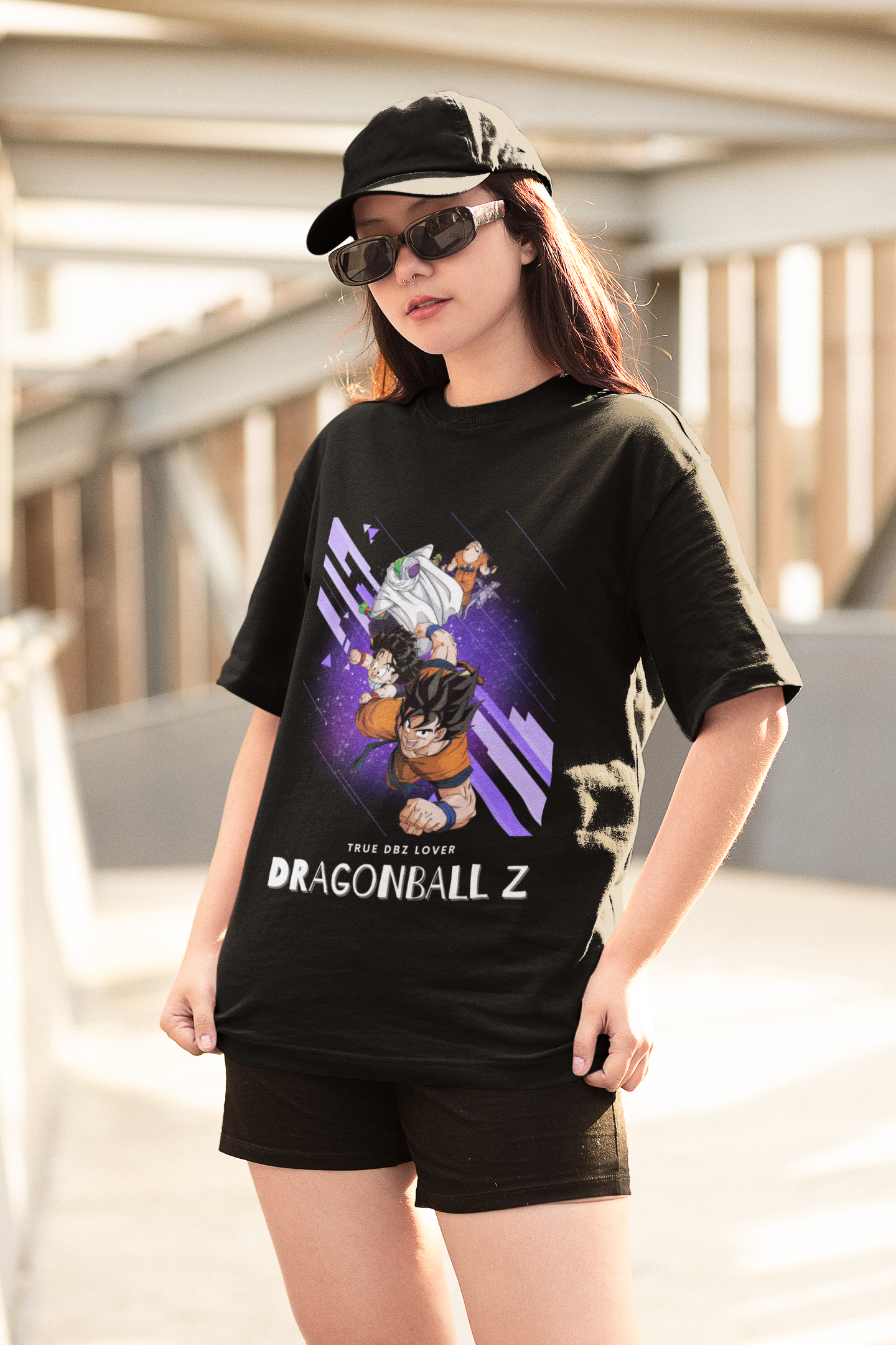 Dragon Ball Z Lover | Dragon Ball Z | Dropped Sleeve Unisex Tee | Broke Memer