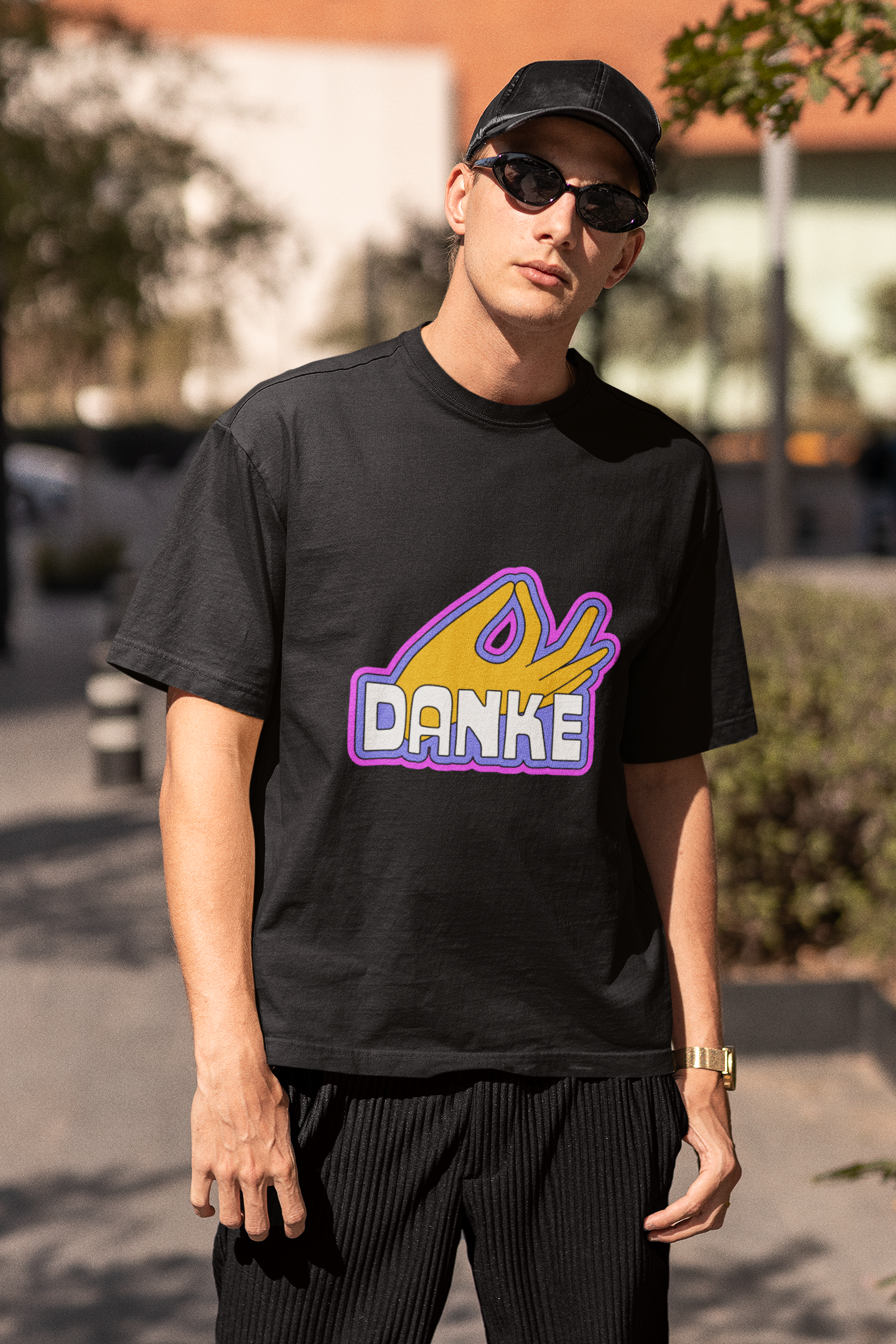 Danke | Dropped Sleeve Unisex Tee