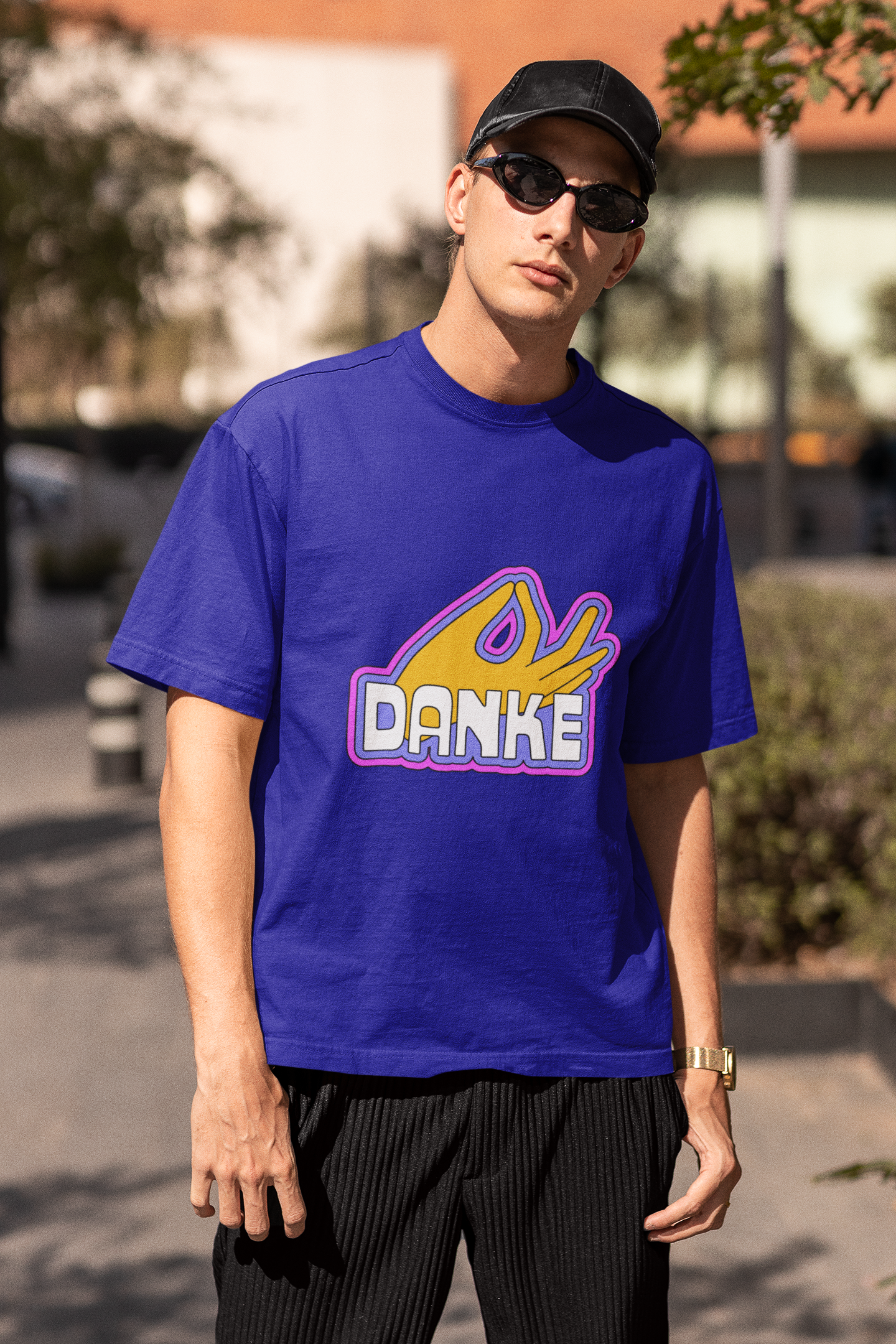 Danke | Dropped Sleeve Unisex Tee