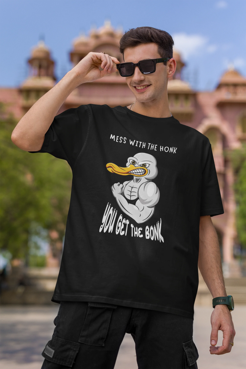 The Honk Disney Premium Oversized Half Sleeve Unisex T Shirt Broke Memers