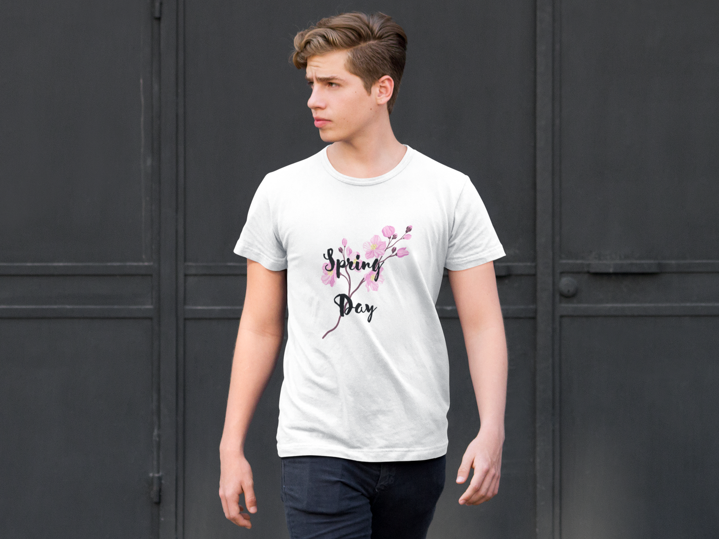 Spring Day | Premium Half Sleeve Unisex T-Shirt