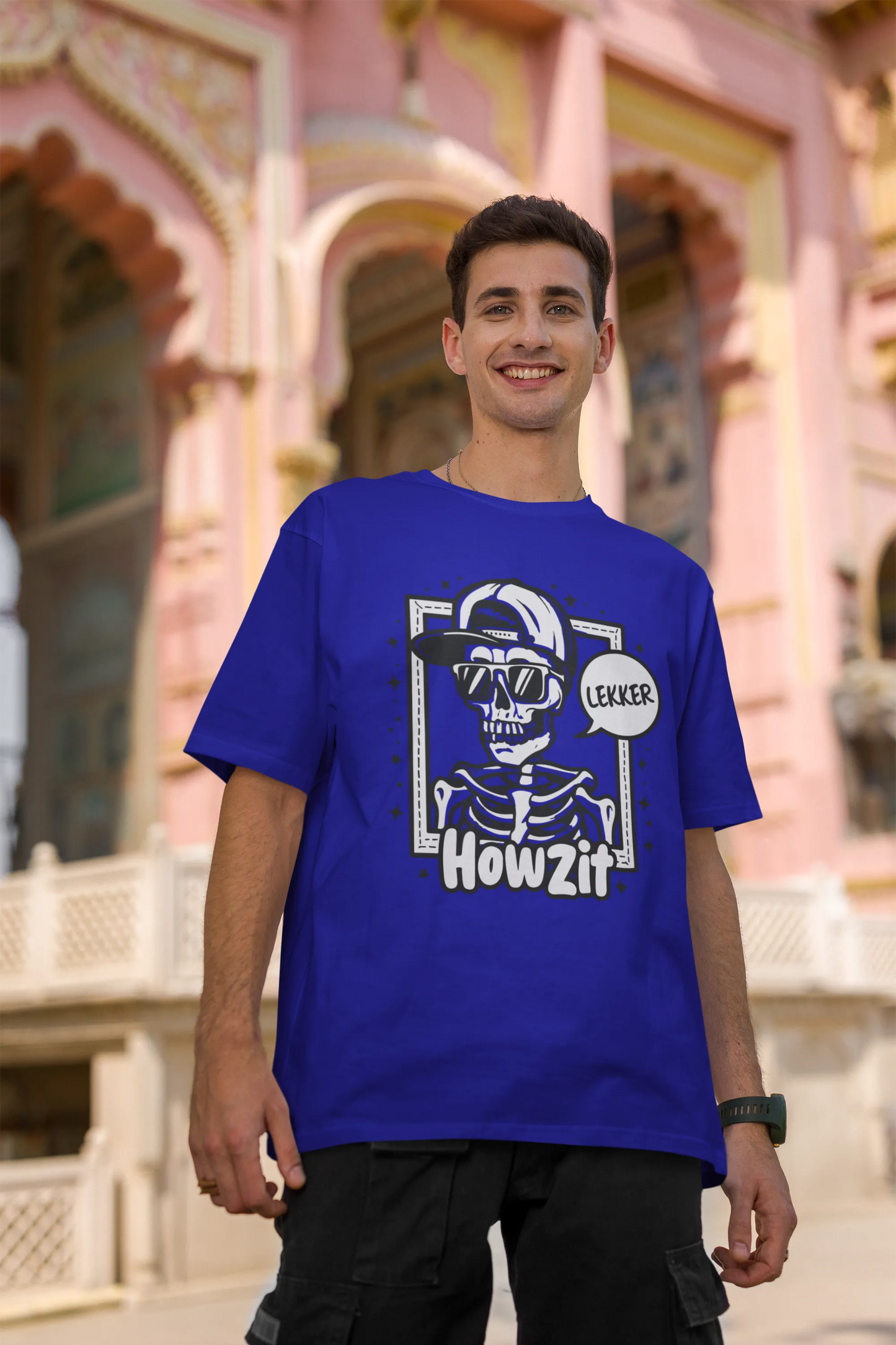 Lekkar | Techno Rave | Dropped Sleeve Unisex T-Shirt