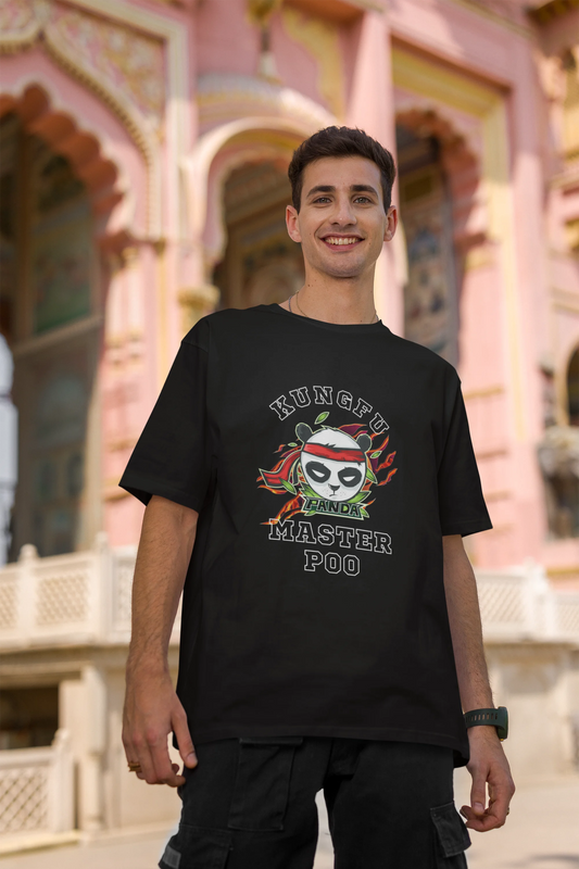 Master Poo | Kung Fu Panda | Dropped Sleeve Unisex Tee
