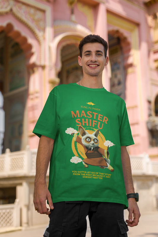 Master Shifu | Kung Fu Panda | Dropped Sleeve Unisex Tee