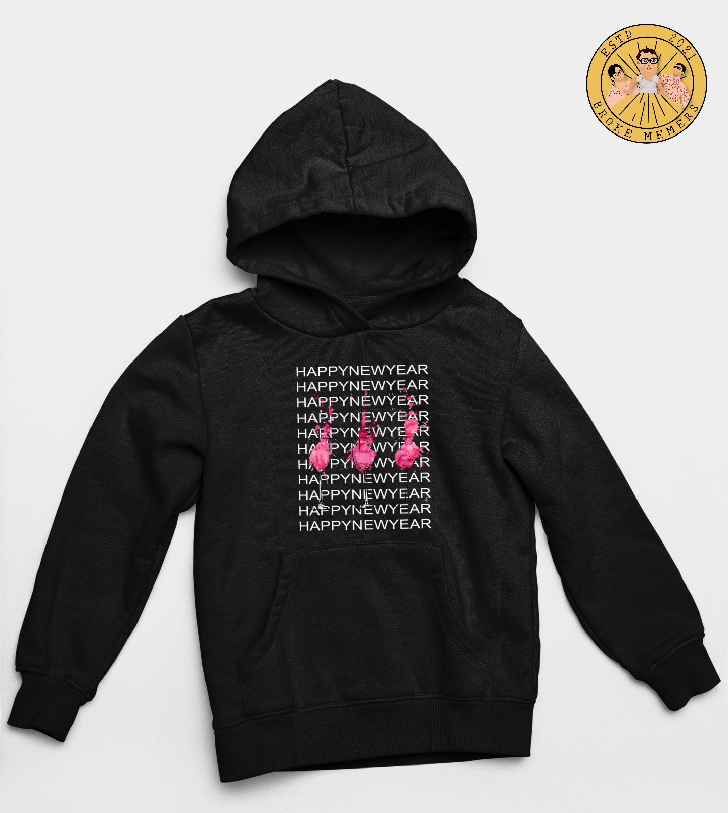 Happy New Year | Premium Unisex Winter Winter Hoodie