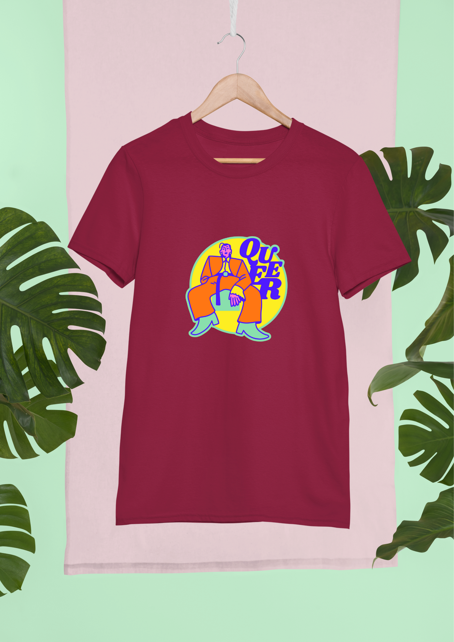 Queer | Half Sleeve Unisex T-Shirt