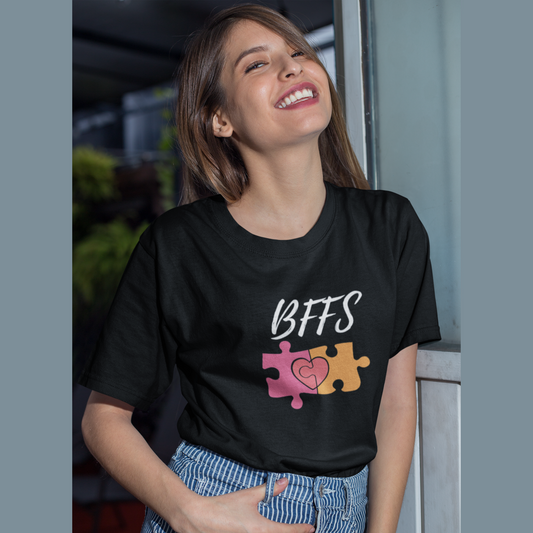 BFFs | Premium Unisex Half Sleeve T-shirt