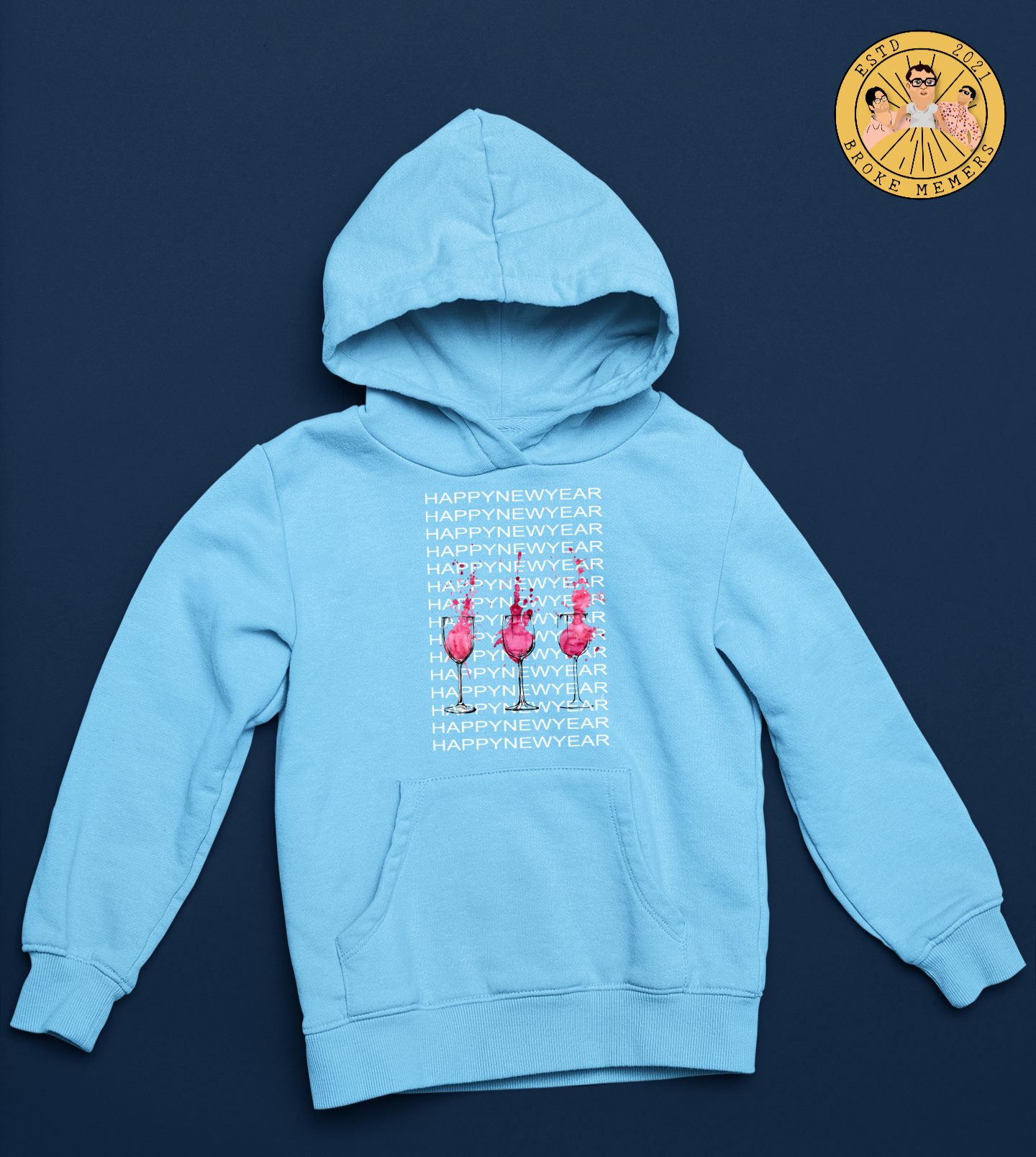 Happy New Year | Premium Unisex Winter Winter Hoodie