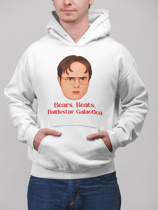 Bears. Beats. Battlestar Galactica | Premium Unisex Winter Hoodie