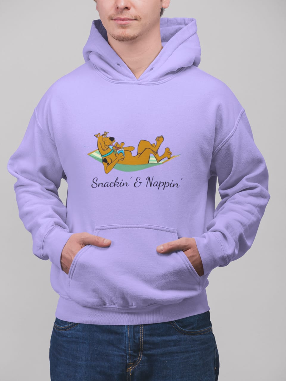 Snackin and Nappin | Premium Unisex Winter Hoodie
