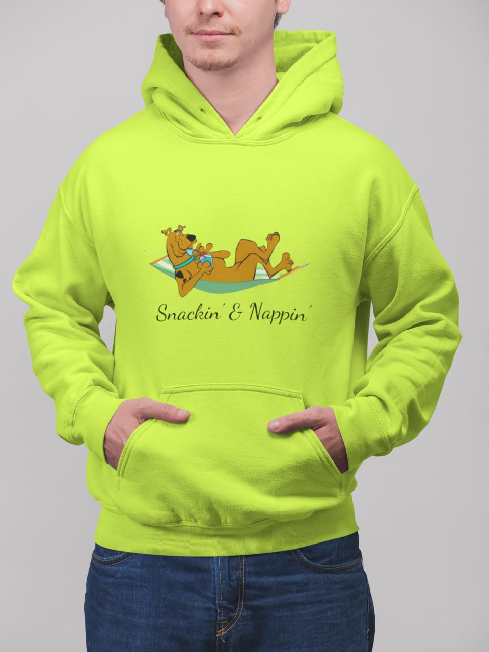 Snackin and Nappin | Premium Unisex Winter Hoodie