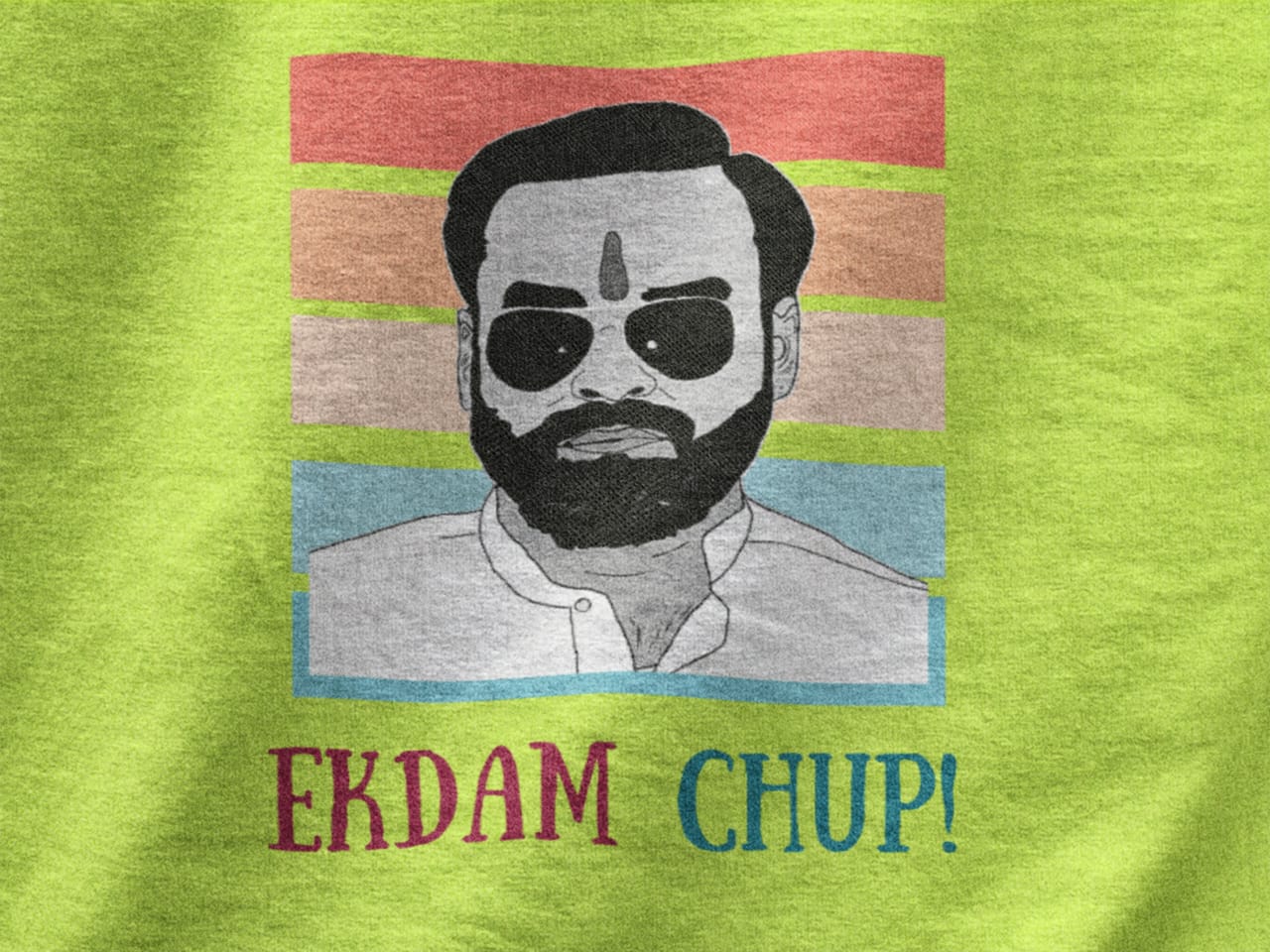 Ek dam chup | Premium Unisex Winter Hoodie