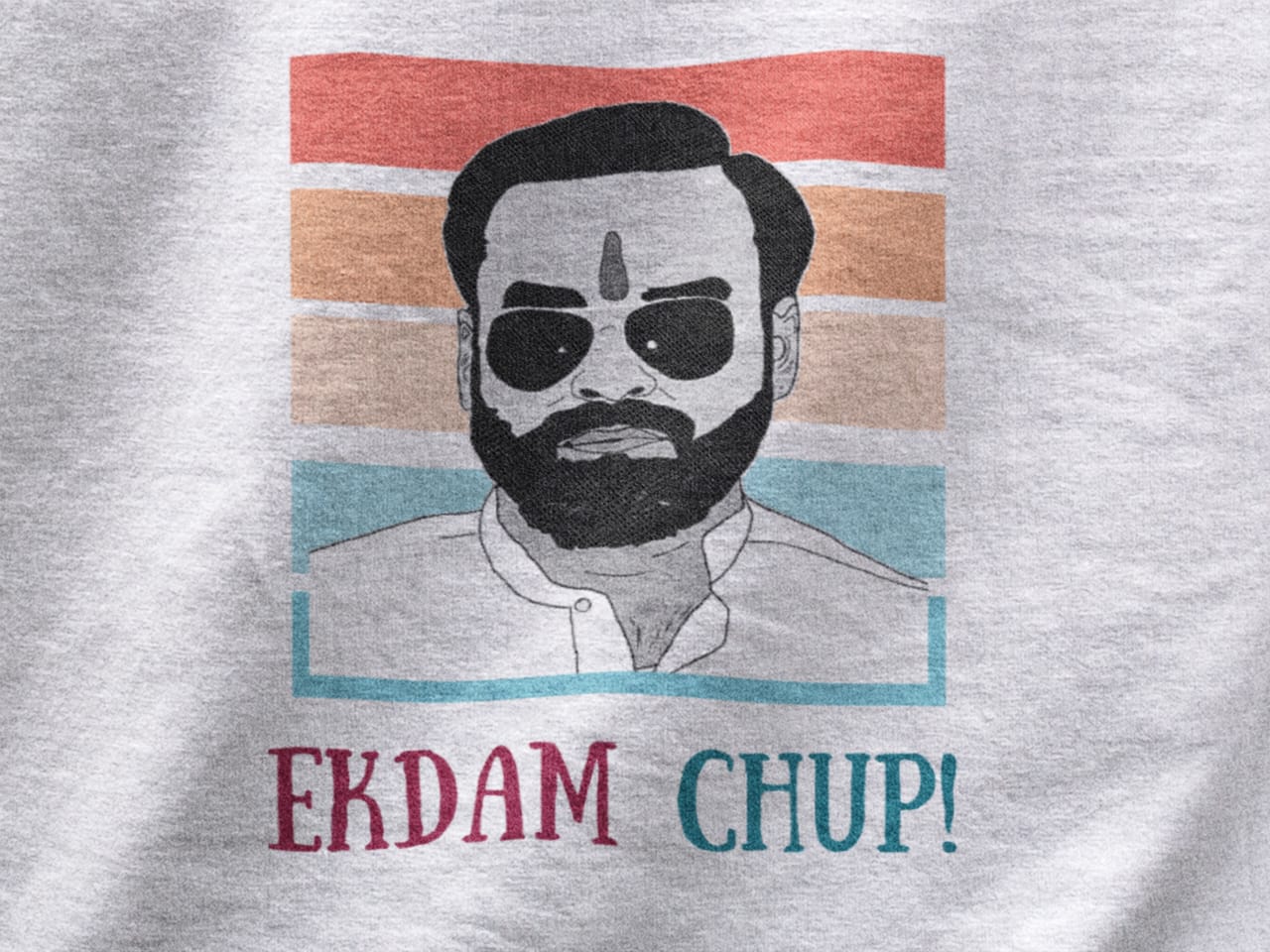 Ek dam chup | Premium Unisex Winter Hoodie