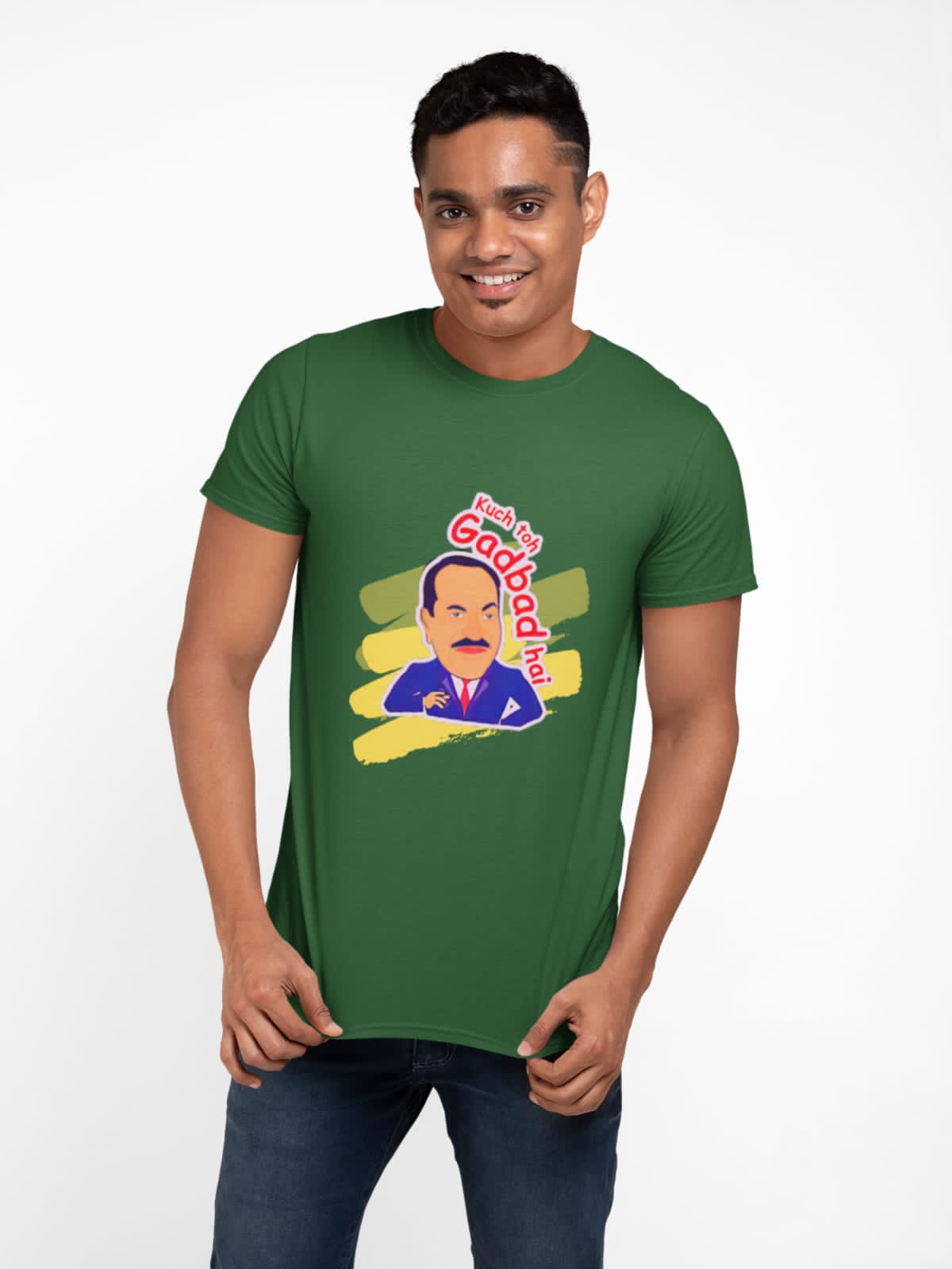Kuch toh gadbad hai | Premium Half Sleeve Unisex T-Shirt