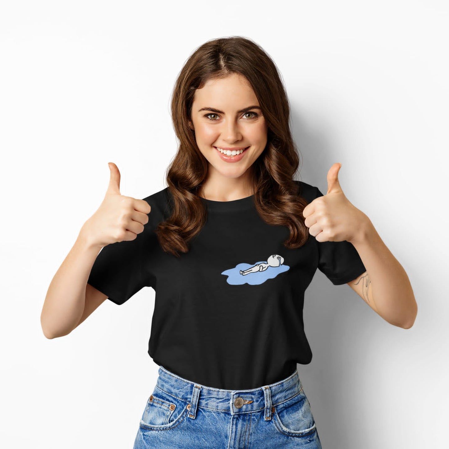 Leave me alone please | Premium Half Sleeve Unisex T-Shirt