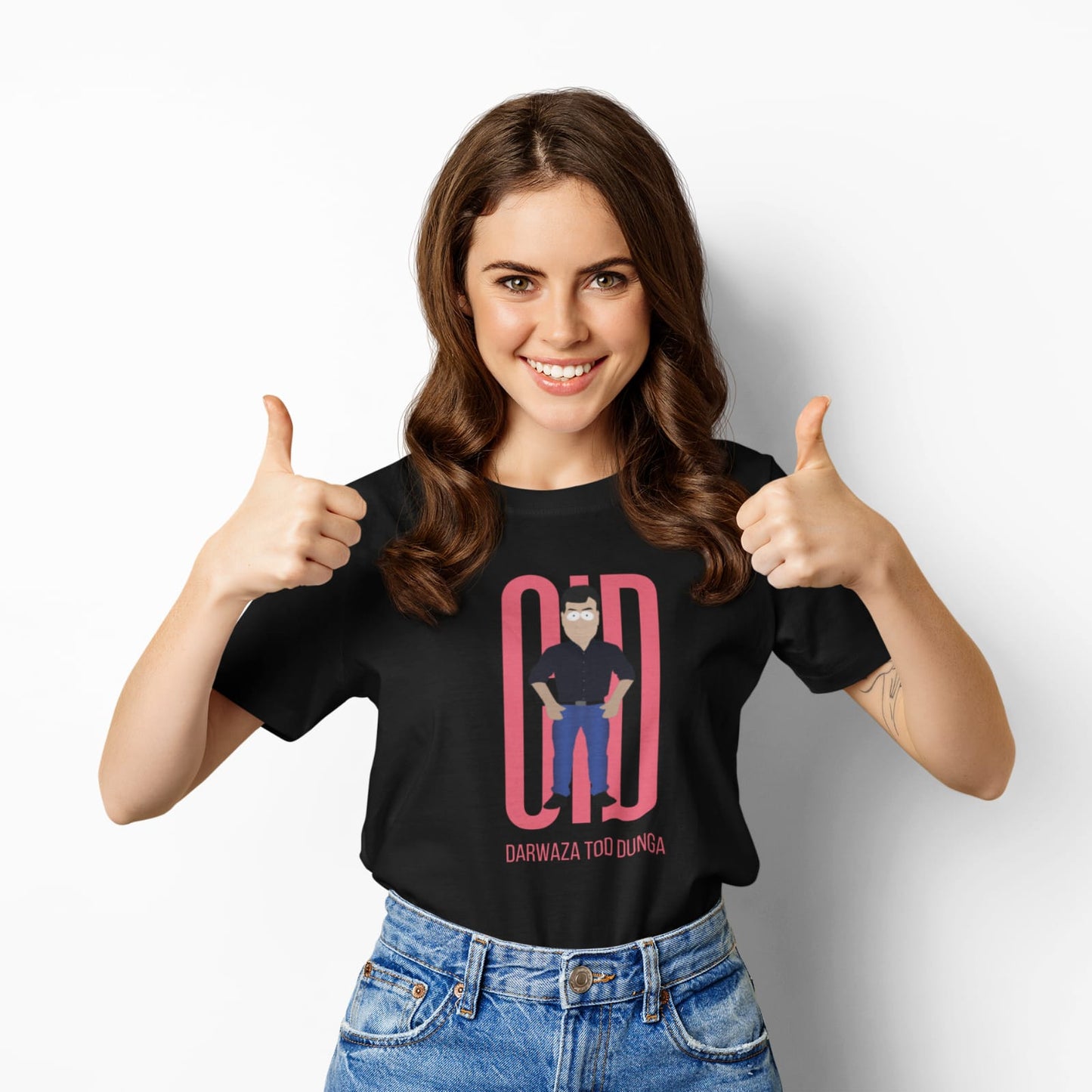 Darwaza tod dunga | Premium Half Sleeve Unisex T-Shirt