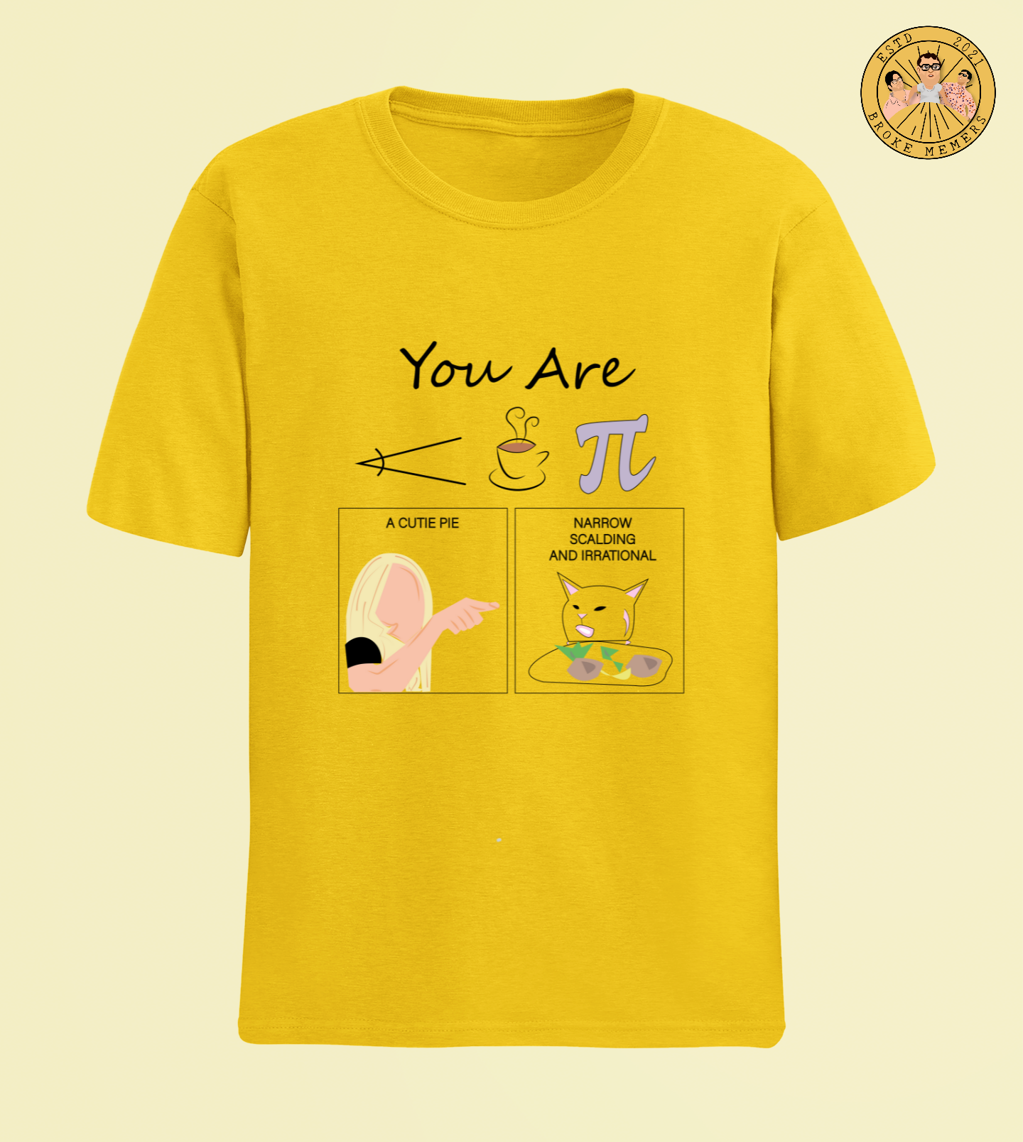 Cutie pie | Premium Half Sleeve Unisex T-Shirt
