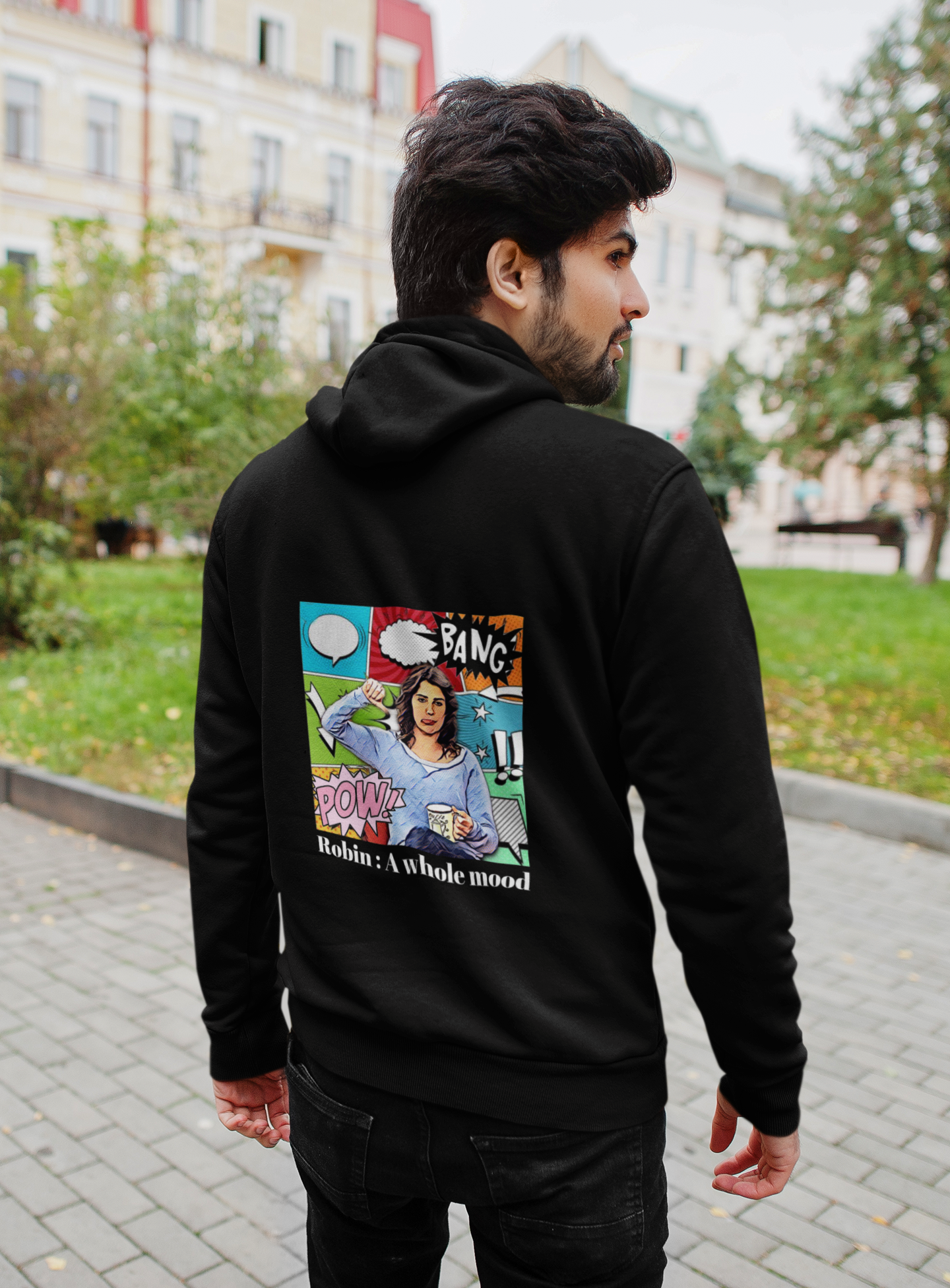 Robin A whole mood | Premium Unisex Winter Hoodie