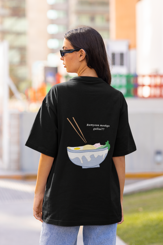 Rameyeon | Dropped Sleeve Unisex T-Shirt