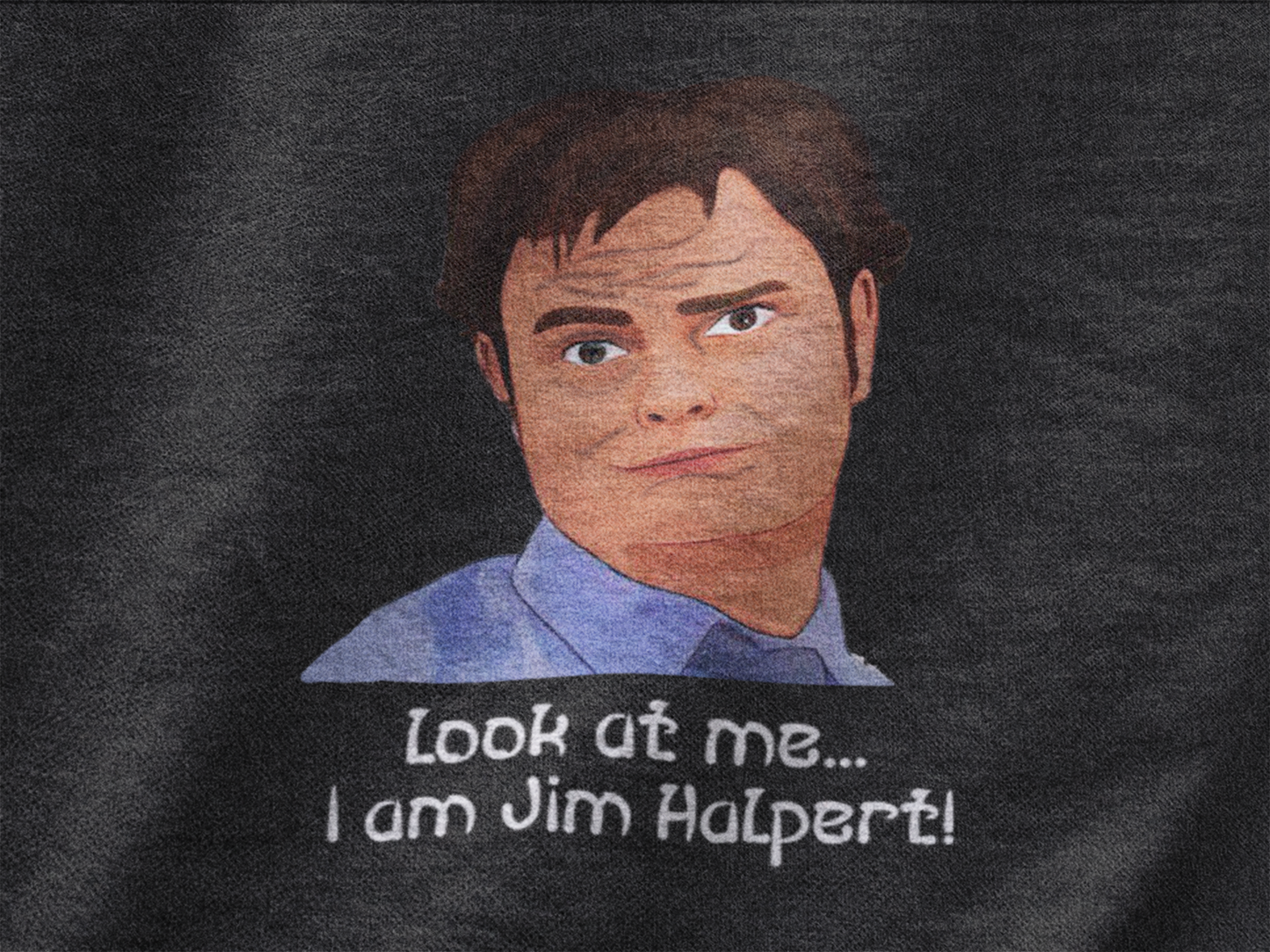 Look at me...I am Jim Halpert | Premium Unisex Winter Hoodie