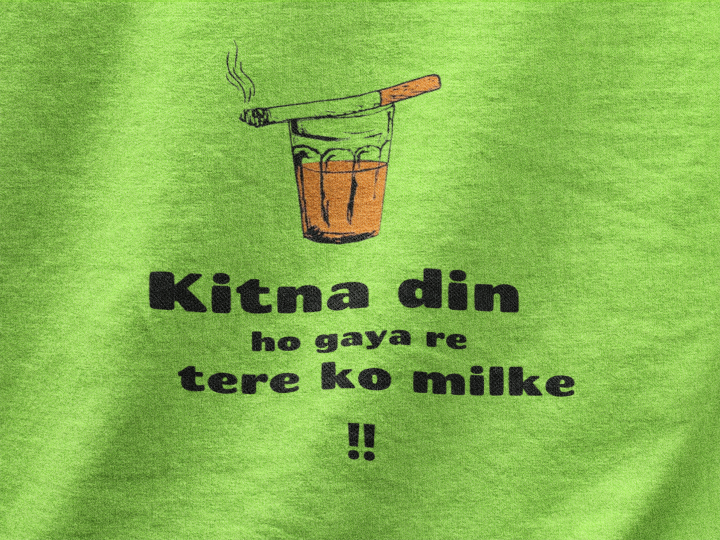 Kitne din ho gye tereko mile | Premium Unisex Winter Hoodie