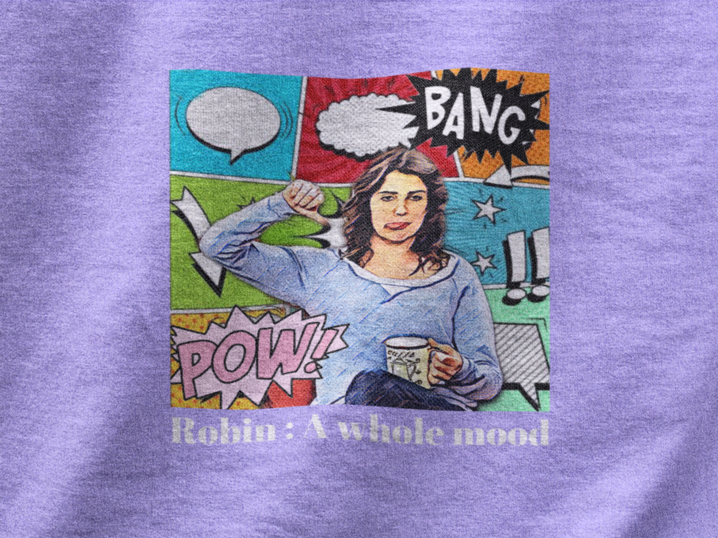 Robin A whole mood | Premium Unisex Winter Hoodie