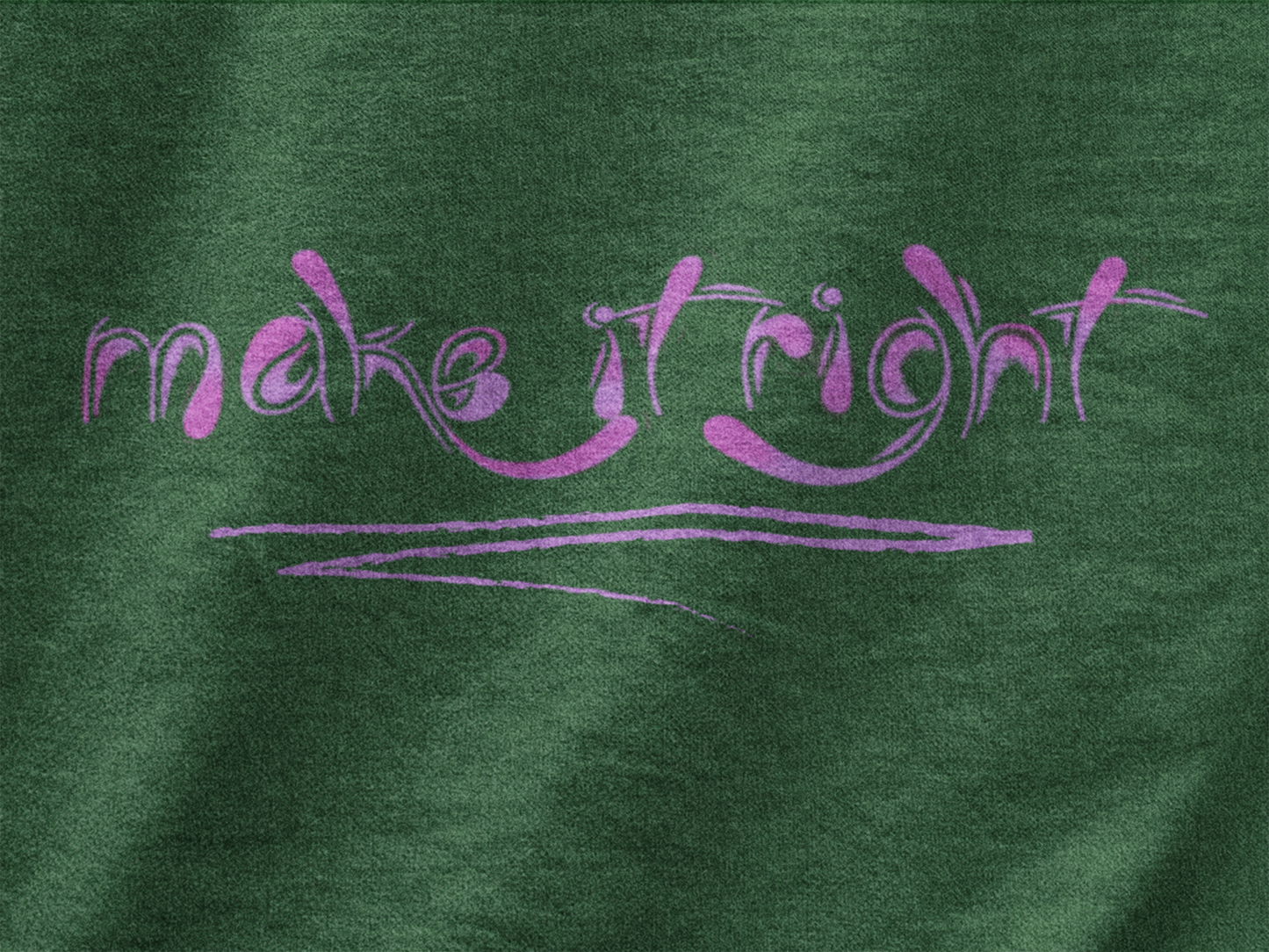 Make it Right | Premium Half Sleeve Unisex T-Shirt