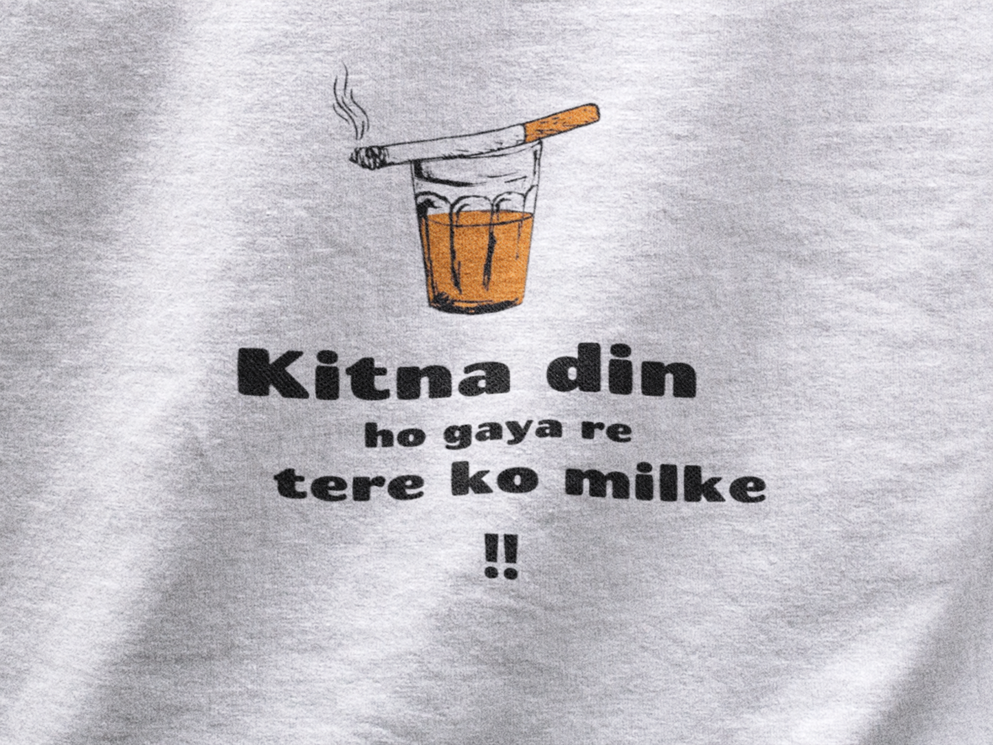 Kitne din ho gye tereko mile | Premium Unisex Winter Hoodie