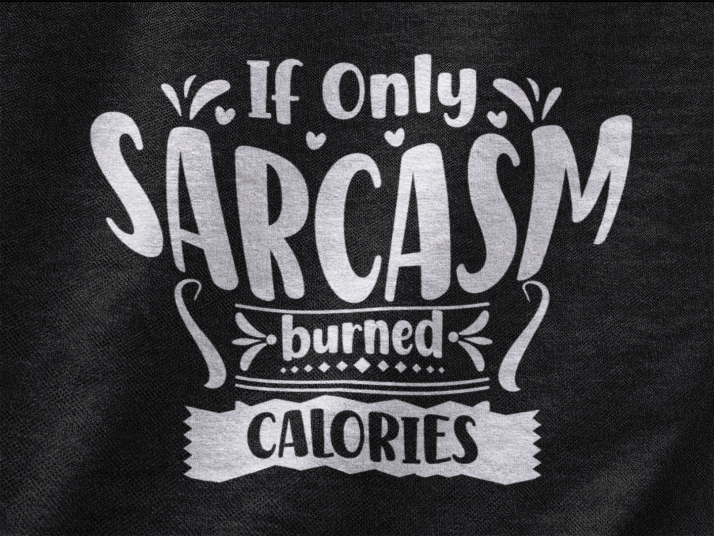 Sarcasm | Dropped Sleeve Unisex Tee