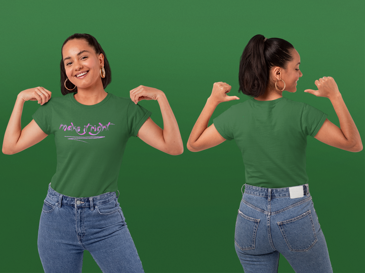 Make it Right | Premium Half Sleeve Unisex T-Shirt