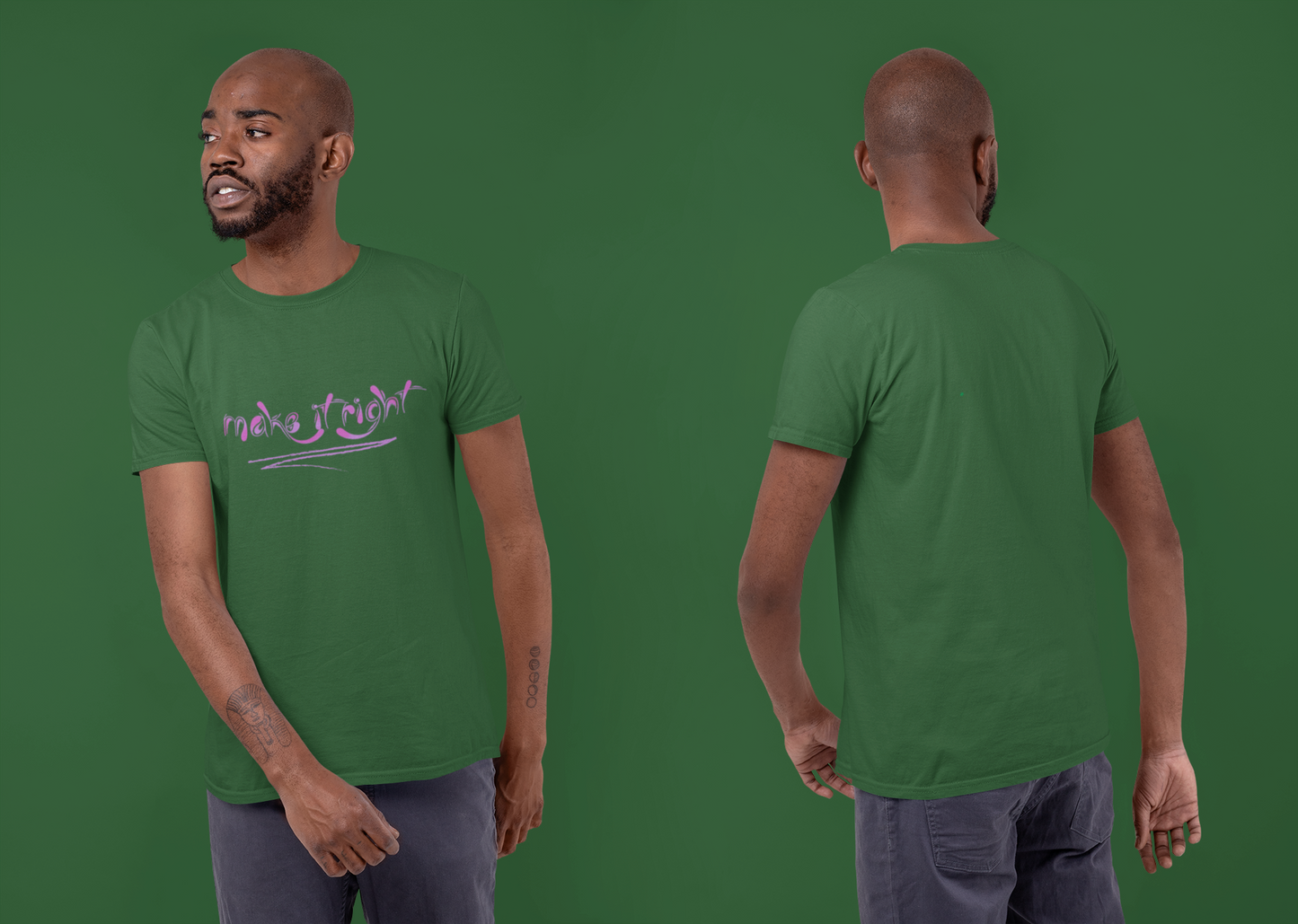 Make it Right | Premium Half Sleeve Unisex T-Shirt