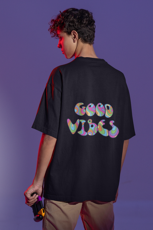Good Vibes | Dropped Sleeve Unisex T-Shirt
