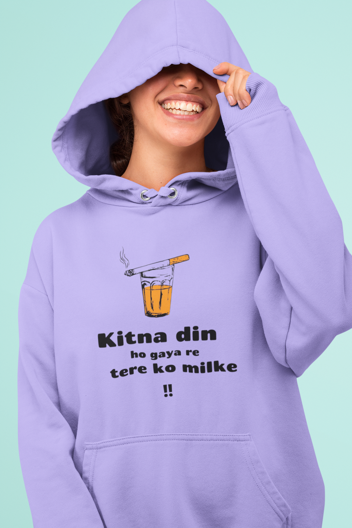 Kitne din ho gye tereko mile | Premium Unisex Winter Hoodie
