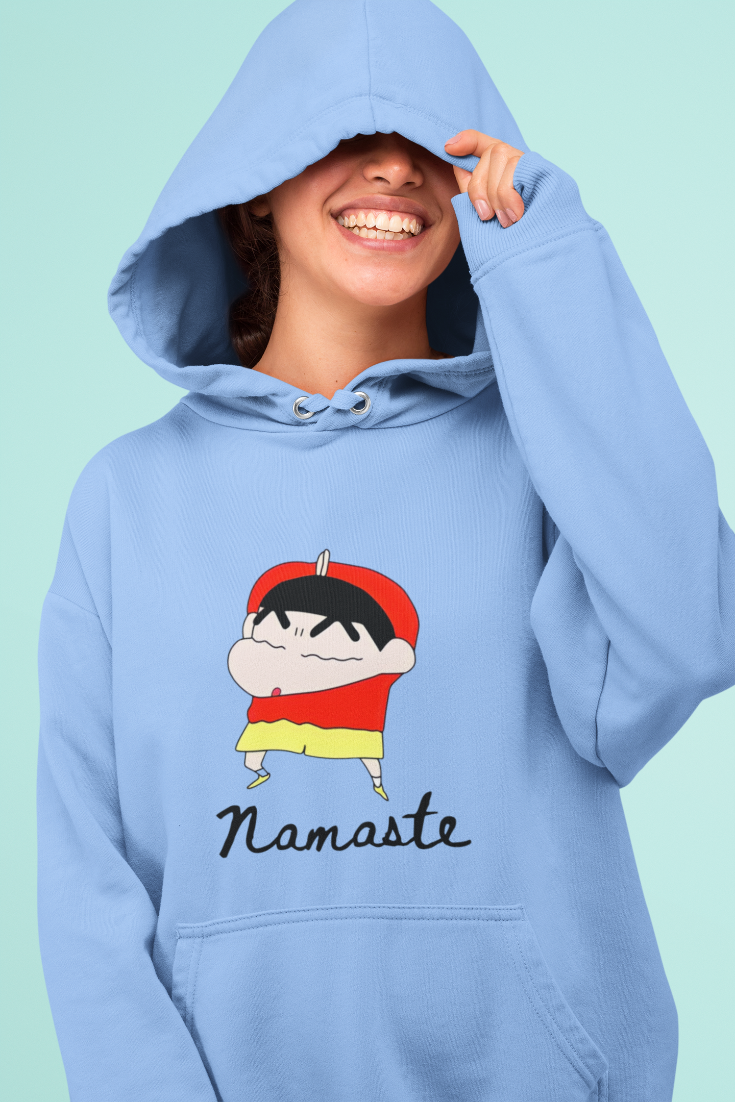 Namaste (Shinchan) | Premium Unisex Winter Hoodie