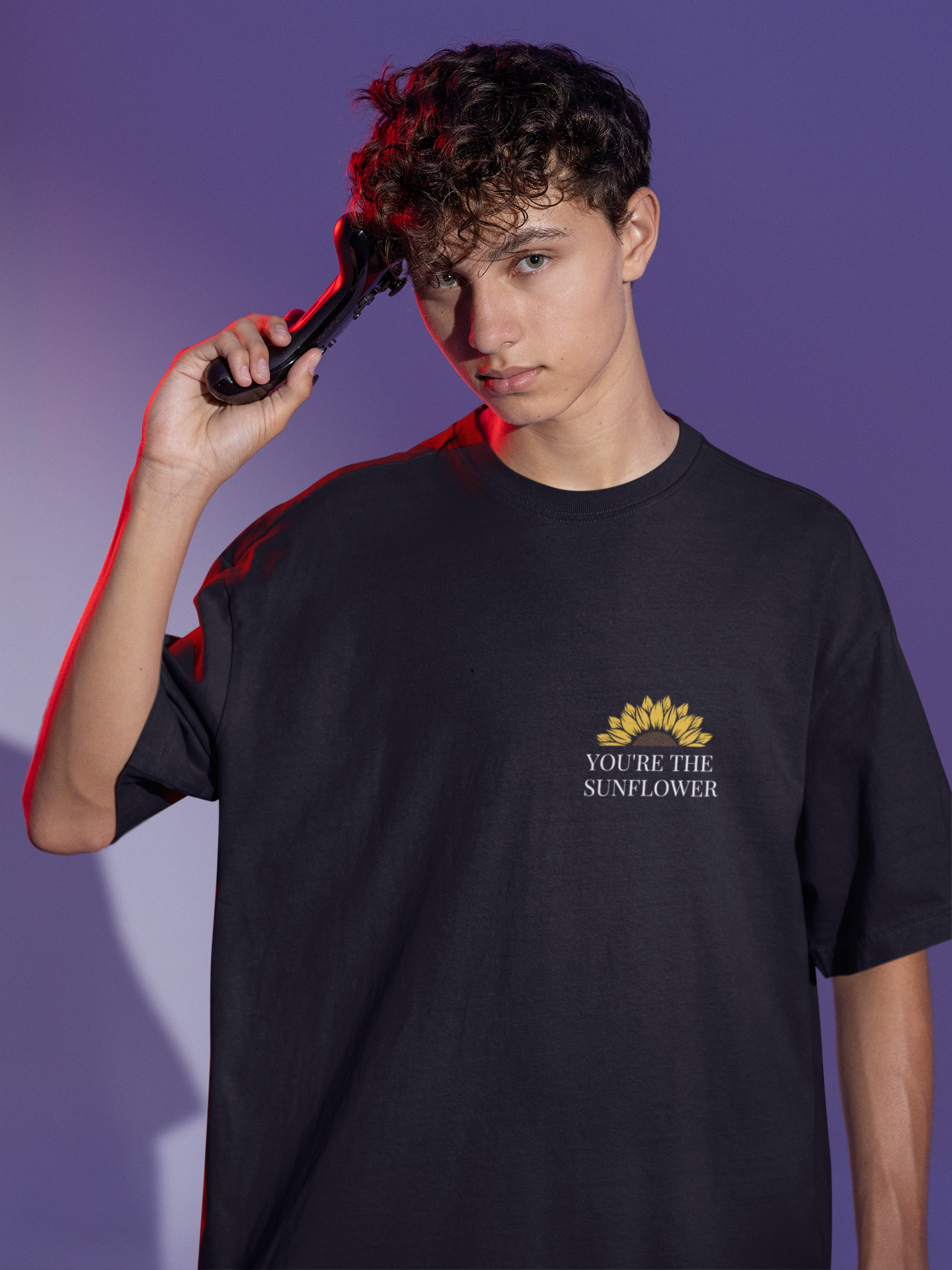 You are the sunflower| Dropped Sleeve Unisex Tee