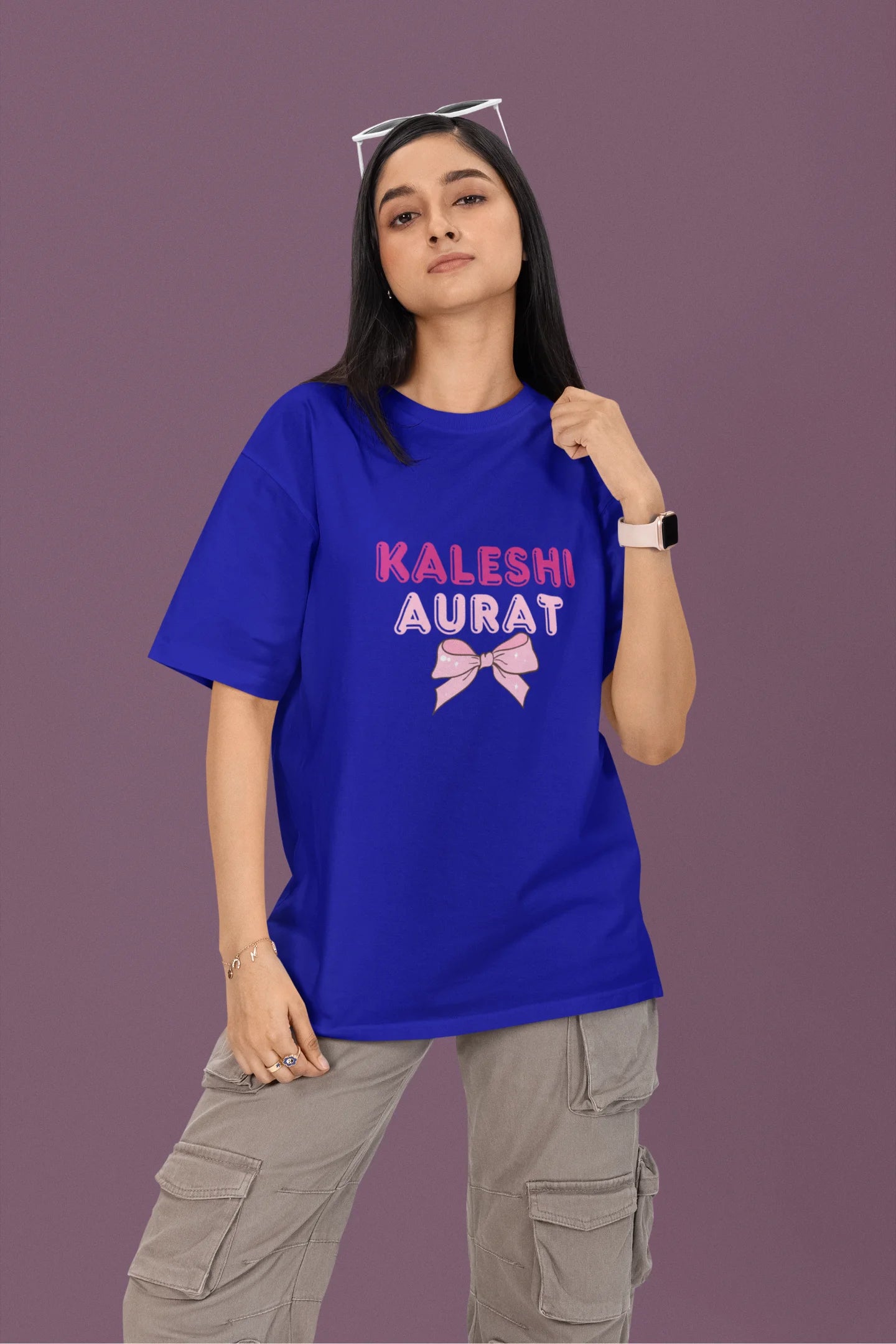 Kaleshi Aurat | Womaniya | Dropped Sleeve Unisex Tee