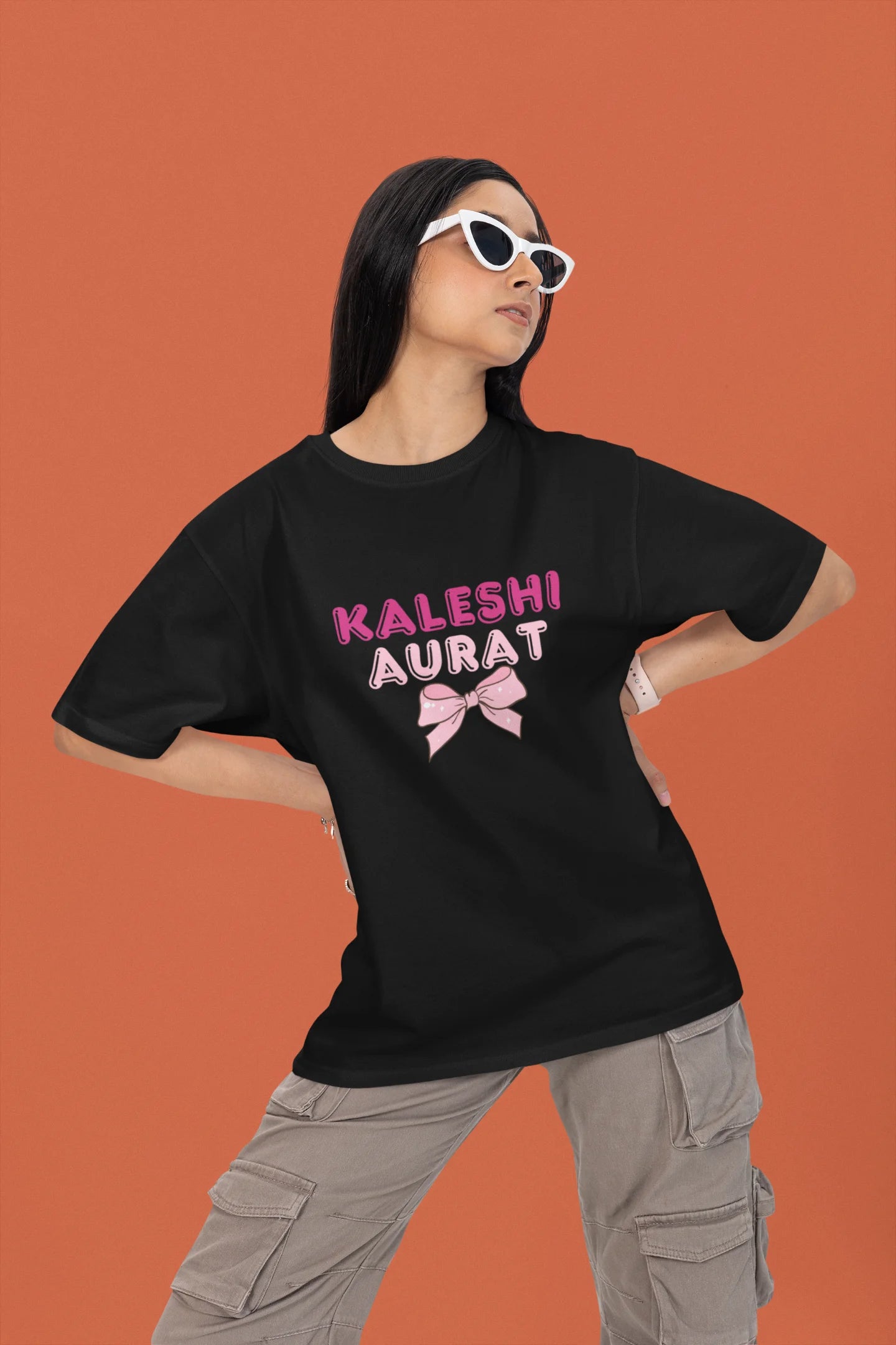 Kaleshi Aurat | Womaniya | Dropped Sleeve Unisex Tee