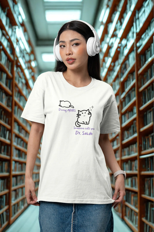 Dr. Sahab | Medico |Dropped Sleeve Unisex Tee