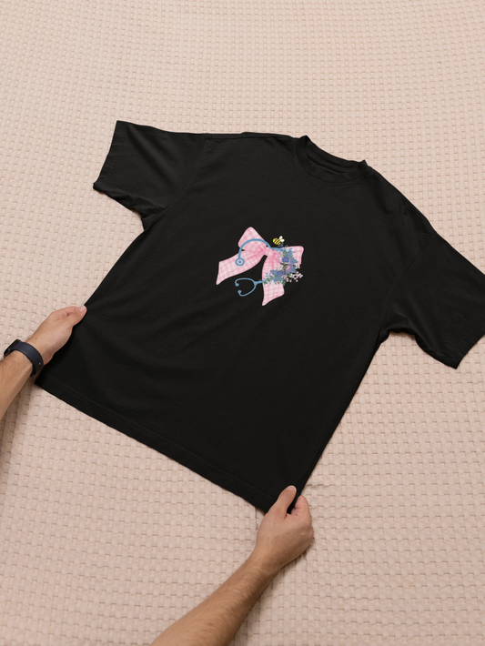 Stethoscope | Medico | Dropped Sleeve Unisex Tee