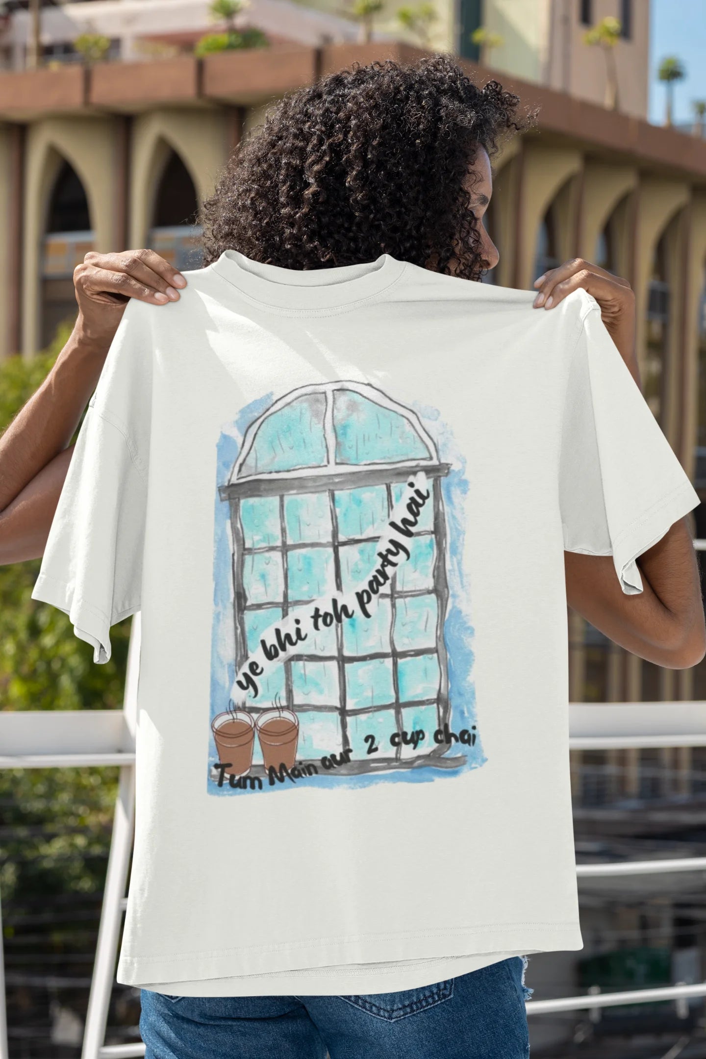 Do Cup Chai | Filmy | Dropped Sleeve Unisex Tee